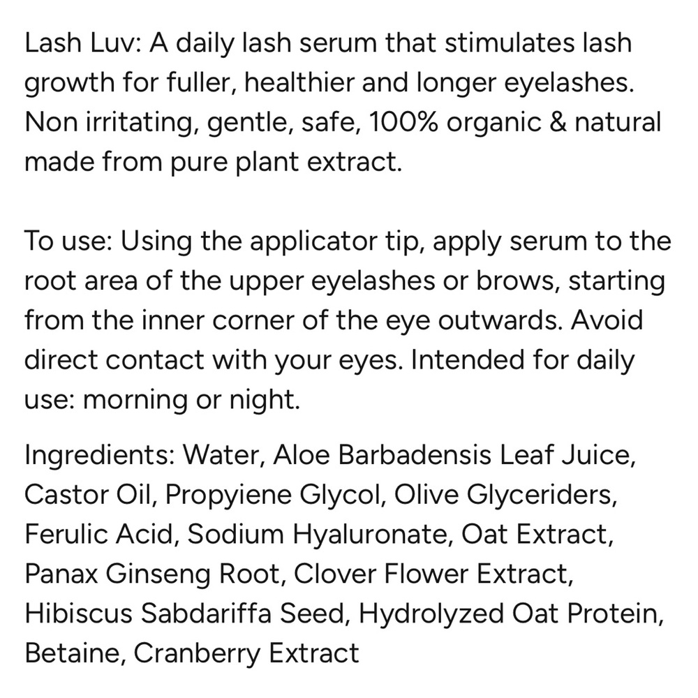 Beaut. Lash Luv Serum - Picture 6 of 6